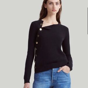 ALTUZARRA miramoto Cashmere sweater black